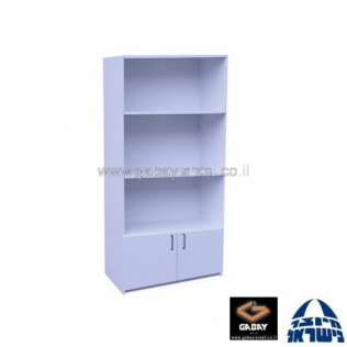כוננית 165X80 + דלתות 40 ס