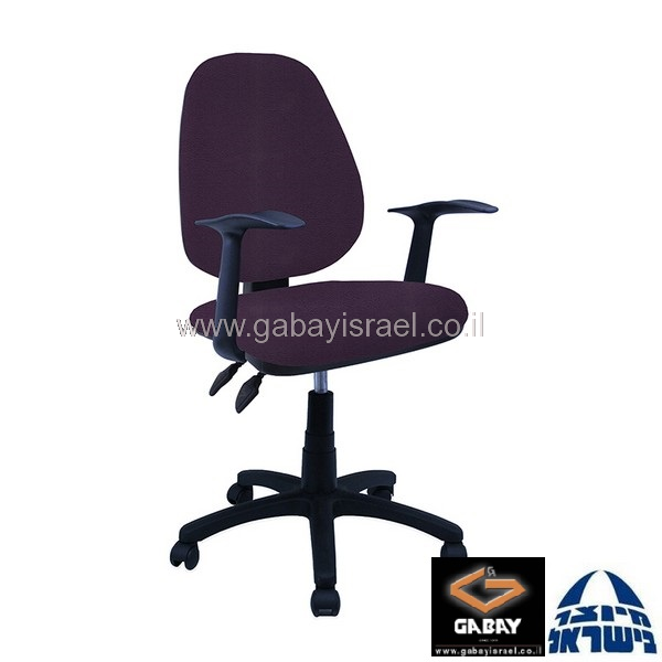 כסא למחשב דגם טופז עם ידיות ארגונומיות
