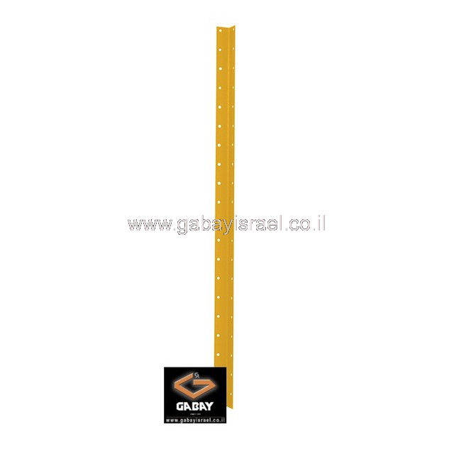 עמוד מתכת לחיבור מדפי סופר סלוט