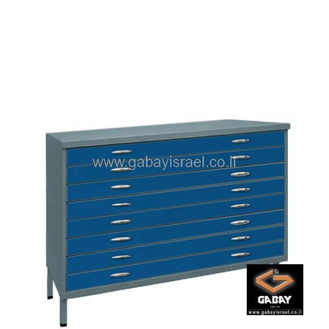 ארון מתכת בצבע 