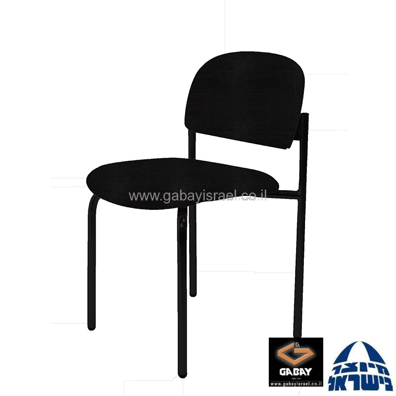 כסאות המתנה רקפת שלד שחור