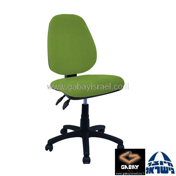 כסא מזכירה דגם טופז ללא ידיות