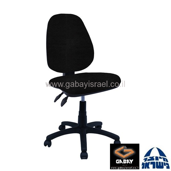 כסא מזכירה דגם טופז ללא ידיות