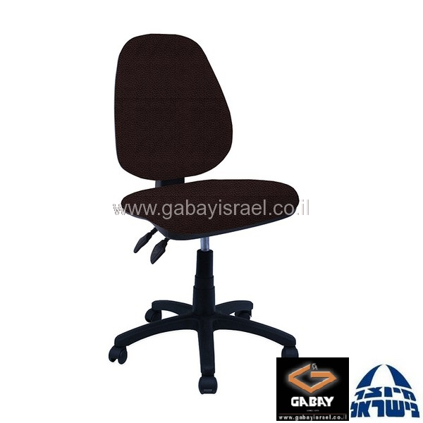 כסא מזכירה דגם טופז ללא ידיות