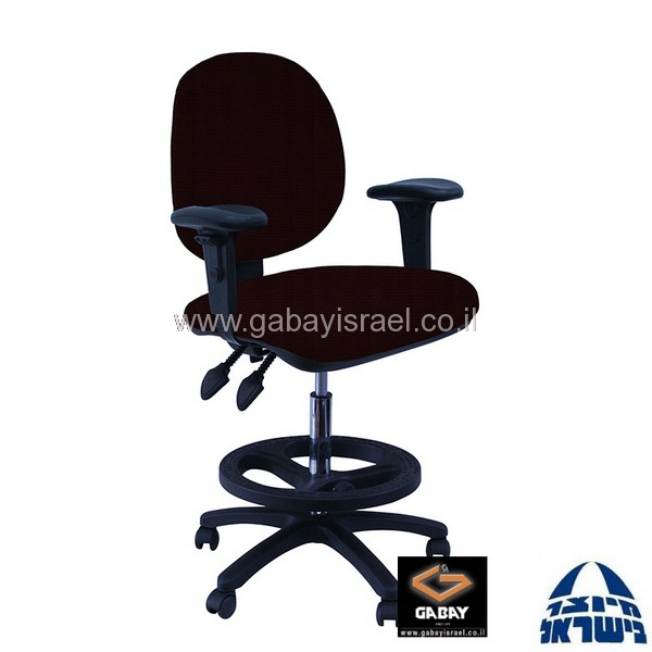כסא שרטט דגם מורן עם ידיות מתכווננות