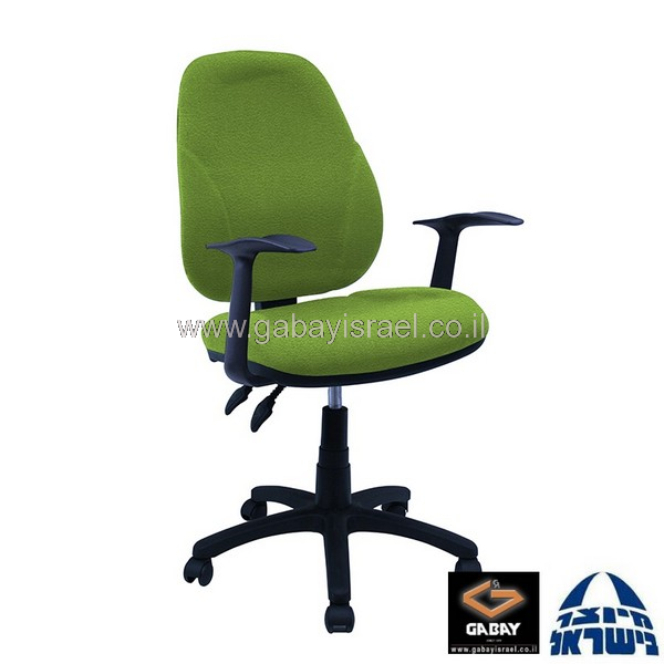  כיסא מחשב דגם גל +ידיות ארגונומיות מיוצר על ידי רהיטי גבאי בחולון