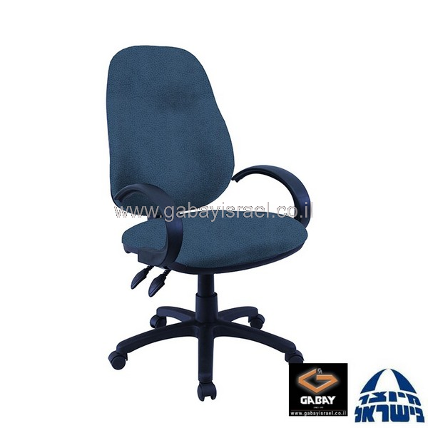כסא מזכירה דגם גליה עם ידיות סהר