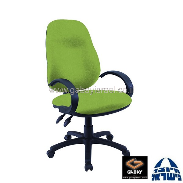 כסא מזכירה דגם גליה עם ידיות סהר
