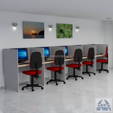 עמדות עבודה ל 5 עובדים